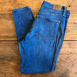 Madewell 10” high rise skinny